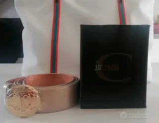 Cintura Just Cavalli donna oro rosa