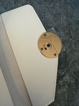 Pochette trucco Helena Rubinstein bianca e oro