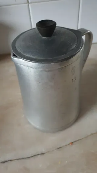 Cafeteira Vintage Alumínio 40 Anos