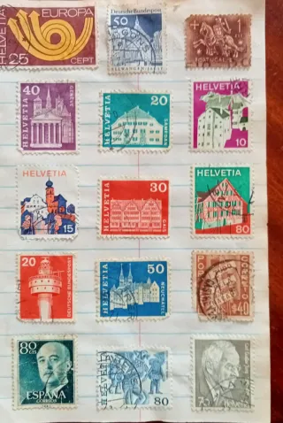 Coleção 200 selos Portugal