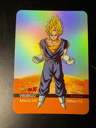Lamincard Dragon Ball Z Vegeku Serie X Metal