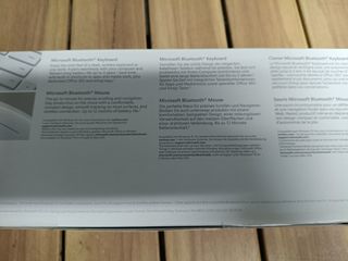 MICROSOFT Teclado (ALEMAN) + Raton Set Bluetooth Negro