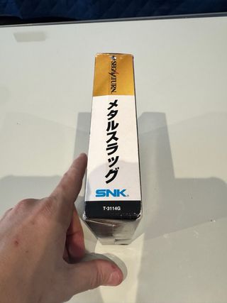 Metal Slug Cartón Sega Saturn SegaSaturn SS Jap