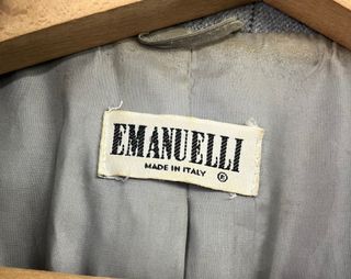 Americana Emanuelli Gris Raya Diplomática Talla 48