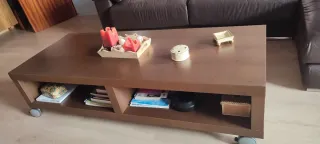 Mesa de centro/TV madera y metal