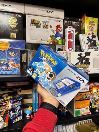 Nintendo 2DS Edición Pokémon Azul precintada