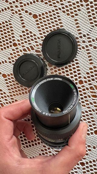 POCO COMÚN *Obiettivo EBC Macro X-Fujinon 55 mm DM