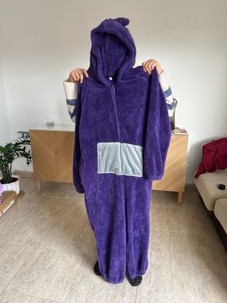 Disfraz Teletubbie Morado Talla M.