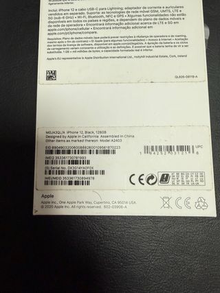 iPhone 12 128GB Negro