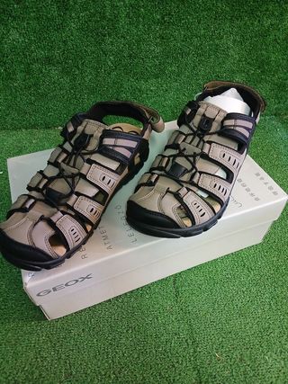 Geox Uomo Sandal Strada C Sandalias Deportivas, 39