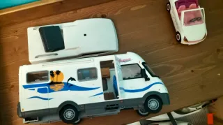 Lote Juguetes Playmobil: Barco, Caravanas, Coche