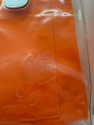 Borsa arancione impermeabile