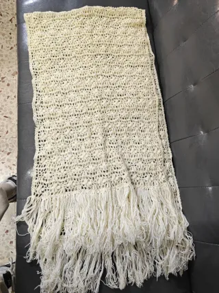 Sciarpa lana fatta a mano