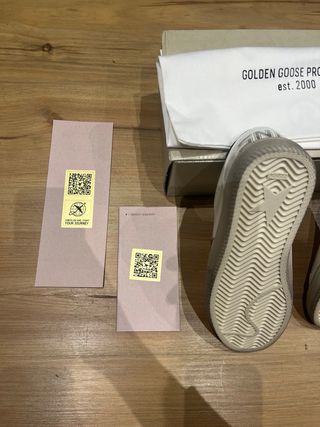 Zapatillas Golden Goose Marrones y Blancas