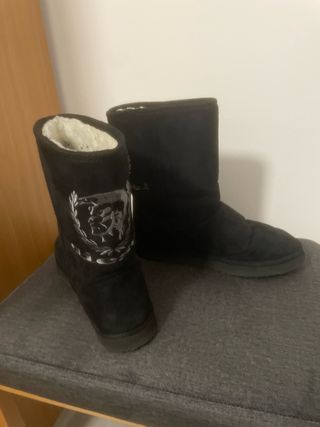 Botas Diesel tipo como las Ugg Negras