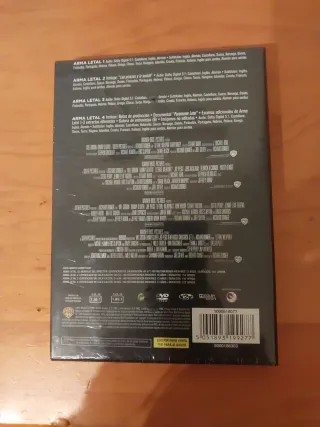 Colección Arma Letal 4 Películas DVD Precintado