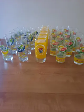 Conjunto 30 Copos Vidro Ice Tea e Nestea