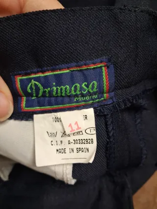 Traje comunión niño azul con medalla