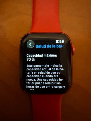 Apple Watch Series 6 Rojo