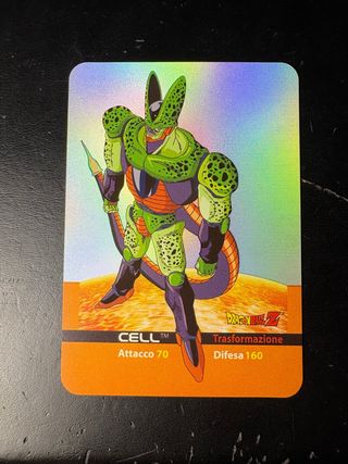 Lamincard Dragon Ball Z Cell Trasformazione