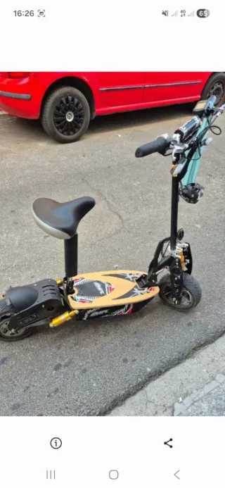 Patinete Eléctrico 2000W con Asiento