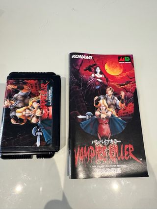 Vampire Killer Castlevania Sega Mega Drive MD Jap