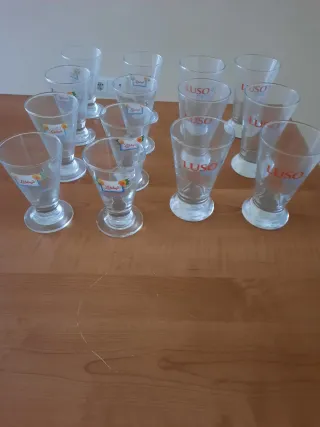 Conjunto 14 Copos Licor Vidro