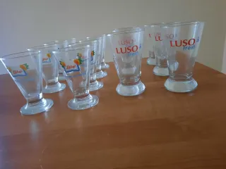 Conjunto 14 Copos Licor Vidro