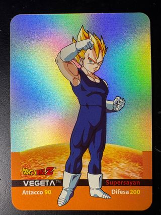 Lamincard Dragon Ball Z Vegeta Supersayan