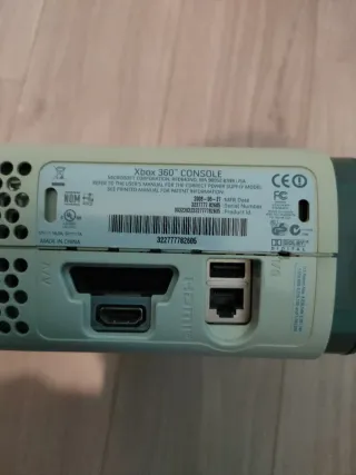 Consola Xbox 360 Blanca