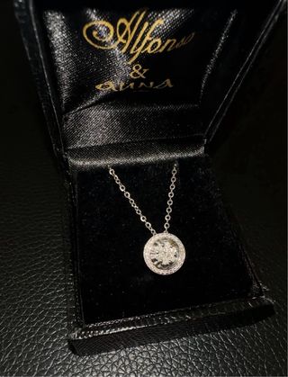 Colgante de diamantes ORO 18 kilates