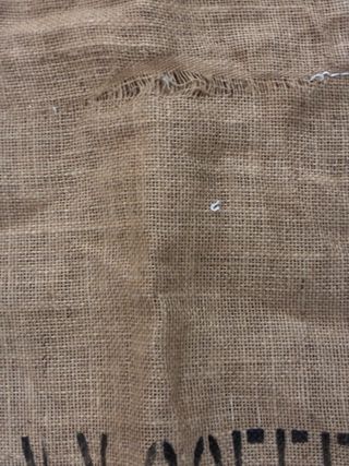 Saco de yute café de Cuba