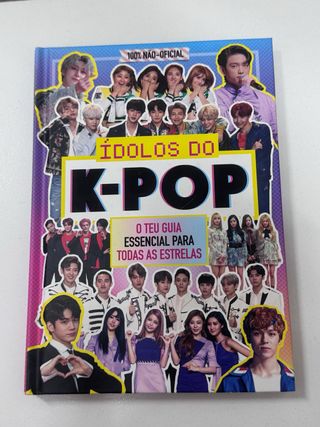 Livro de Kpop, quase tudo novo e li uma vez