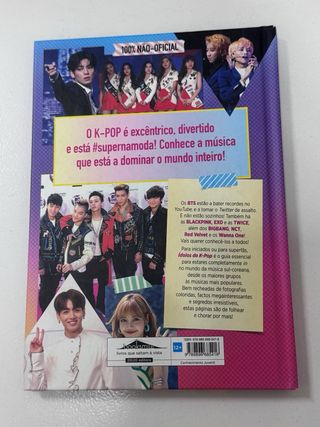 Livro de Kpop, quase tudo novo e li uma vez