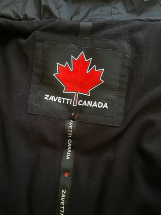 Piumino Zavetti Canada Nero Pesante