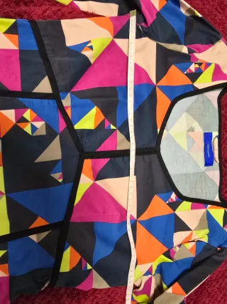 Vestido Skunkfunk Multicolor Geométrico