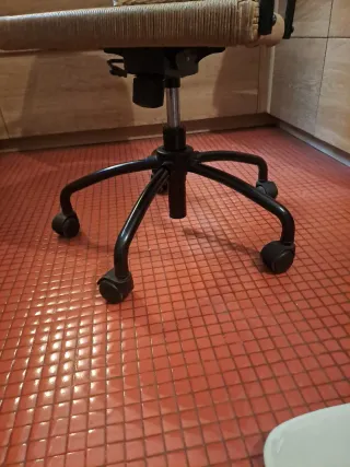 Silla de mimbre Ikea