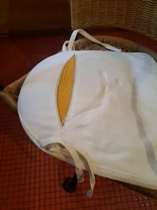 Silla de mimbre Ikea