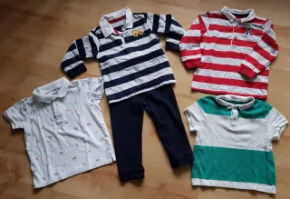 Lote 5 prendas niño 36 meses