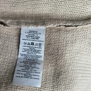 Jersey Elogy Dorado Trenzado,Talla M.