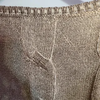 Jersey Elogy Dorado Trenzado,Talla M.