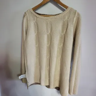 Jersey Elogy Dorado Trenzado,Talla M.