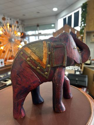 Figura Elefante Étnico Decorativo