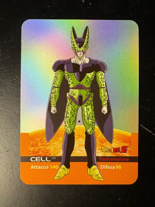 Lamincard Dragon Ball Z Cell Trasformazione