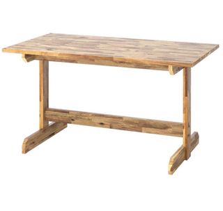 Mesa de comedor de madera maciza