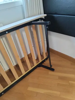 Somier 90 cm con patas