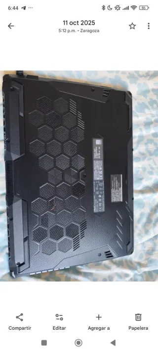 Portátil Asus TUF Gaming A15