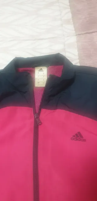 Chándal Adidas Rosa y Azul Marino Talla 40