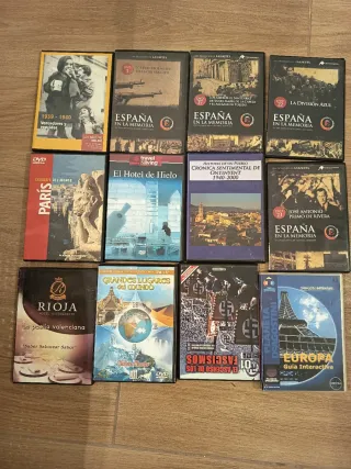12 Películas DVD Variadas Historia y Guerra