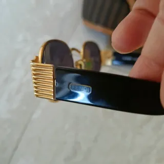 Occhiali Fendi Vintage Oro Nero